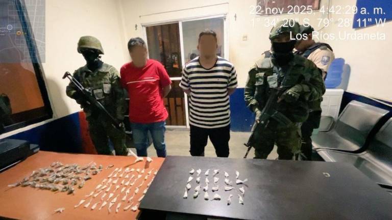 Aprehenden en Los Ríos a presunto miembro de Los Lobos conocido como alias 'Manabita'