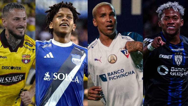 Darío Benedetto, Luis Fragozo, Deyverson Silva, Emerson Pata son jugadores de la LigaPro 2026.
