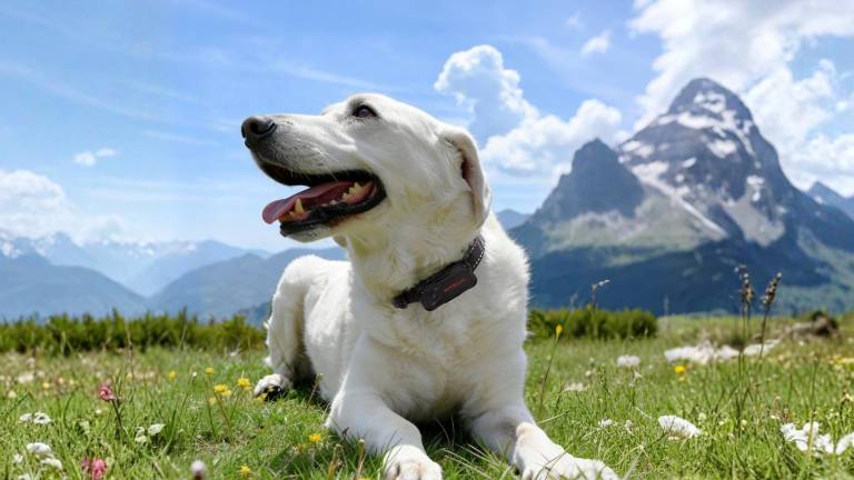 Así funcionan los collares con GPS e inteligencia artificial para perros