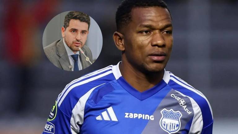 Romario Caicedo estalla contra la dirigencia de Emelec, liderada por José David Jiménez.