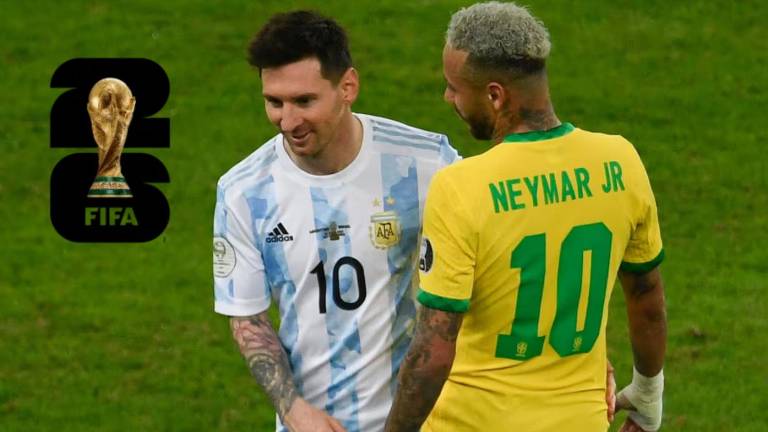 Lionel Messi y Neymar podrían participar en el Mundial 2026.