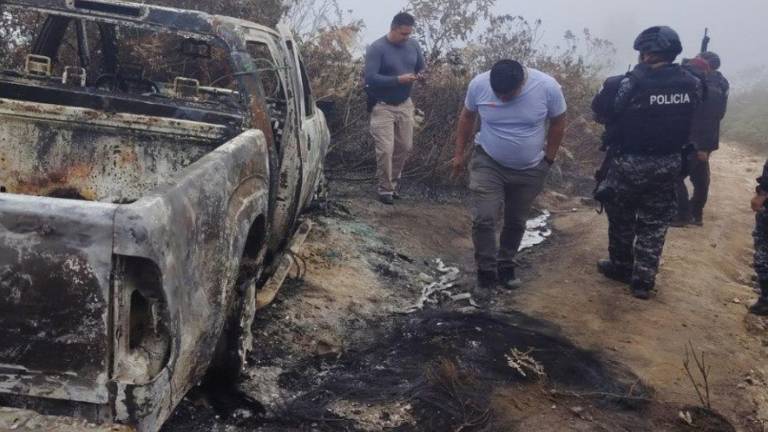 En una mina ilegal de Pucará, en Azuay, fueron hallados ocho cadáveres decapitados