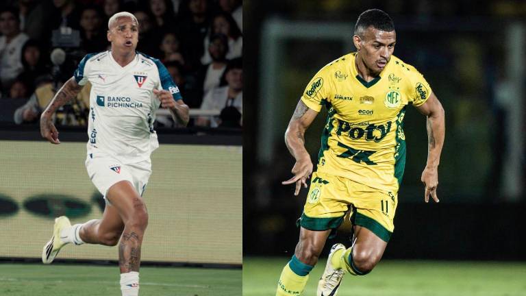 Deyverson es jugador de Liga de Quito, mientras que Negueba es jugador de Mirassol.