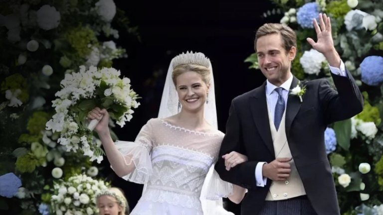 Así fue la boda real entre la princesa María Carolina de Liechtenstein y Leopoldo Maduro