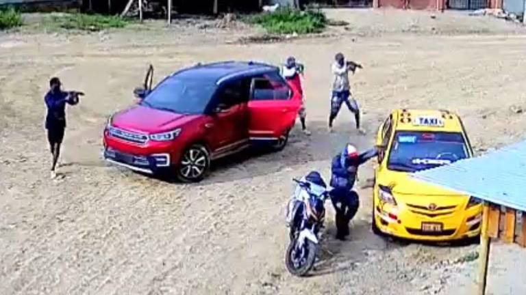 VIDEO: Ataque armado suscitado en barrio de Machala deja dos fallecidos y cinco heridos