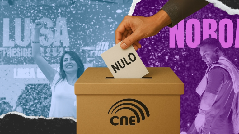 Segunda vuelta Ecuador 2025: ¿Qué peso tendrá el voto nulo frente a Noboa y González?