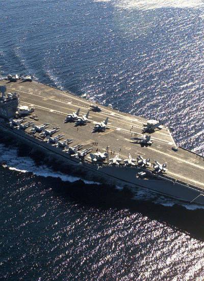 El portaaviones USS Nimitz realizará maniobras militares con las armadas de diez países.
