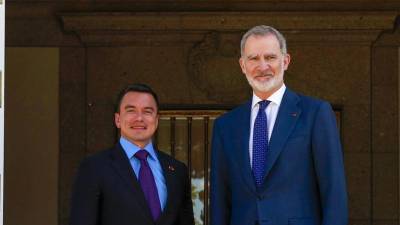 Daniel Noboa y el Rey Felipe VI: &iquest;Sobre qu&eacute; temas conversaron en su reuni&oacute;n en el Palacio de la Zarzuela?