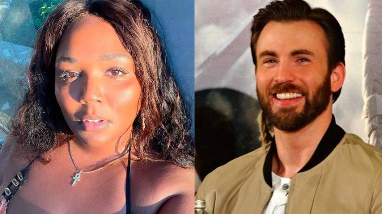 Lizzo le sugiere de una manera muy original a Chris Evans que la embarace