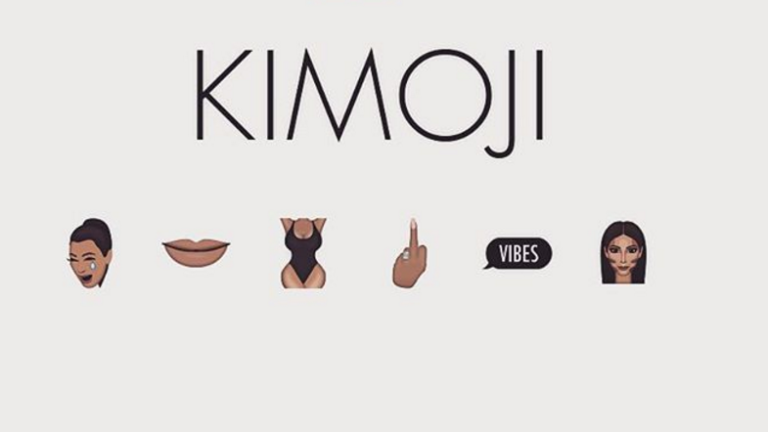 Kim Kardashian lanza sus propios emoticones