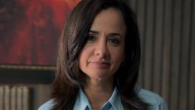 Captura de video en el que la prefecta del Guayas anunció que se separará del movimiento.