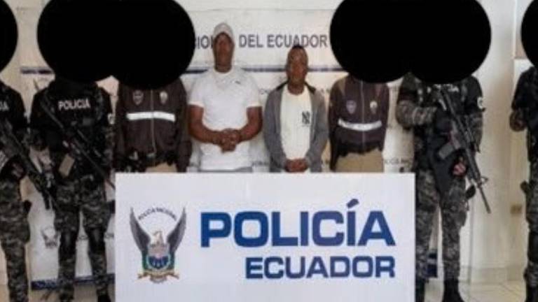 Ecuador captura a dos ciudadanos colombianos requeridos por narcotráfico en Estados Unidos