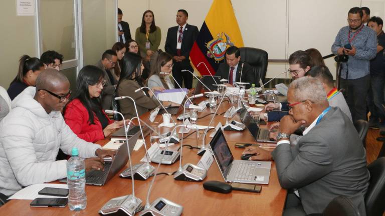 Fotografía que muestra la sesión de la Comisión de la Fiscalización de la Asamblea Nacional llevada a cabo este miércoles, 1 de julio.