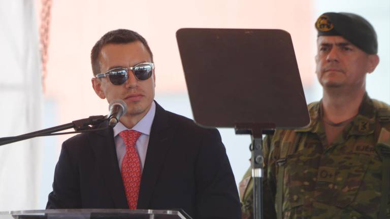 Daniel Noboa afirma que el 80% de los objetivos de alto y mediano valor del Estado han sido capturados