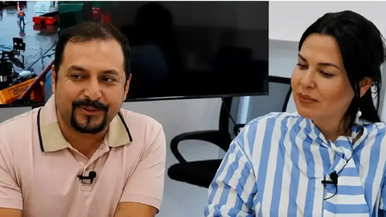 Walther Manrique y Karla Saud.