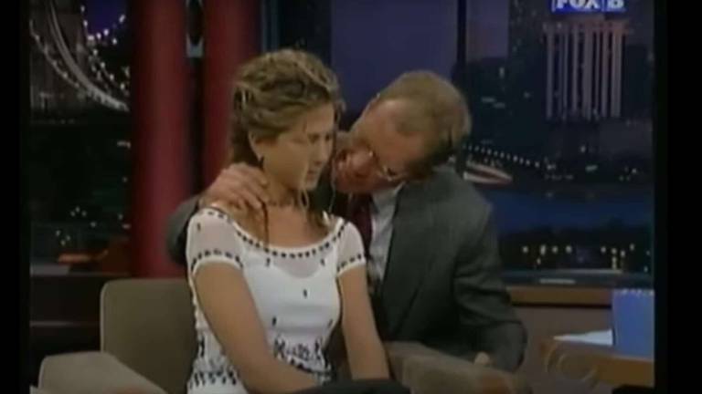 La desagradable entrevista que David Letterman le hizo a Jennifer Aniston