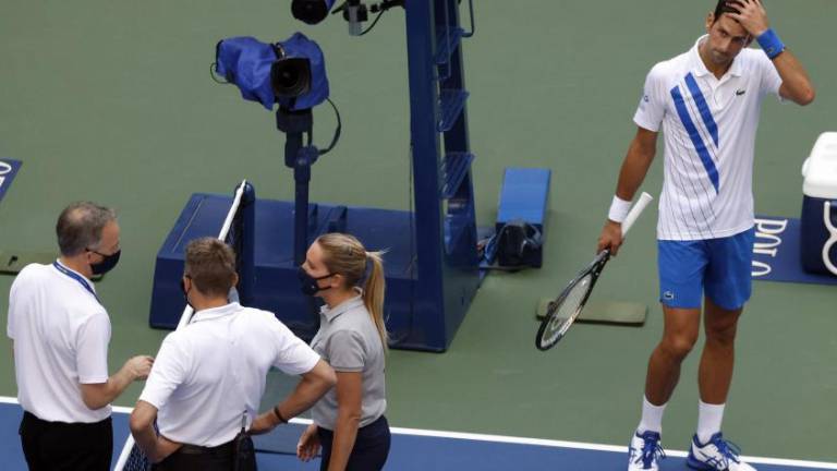Novak Djokovic admitió estar en shock por su descalificación en el US Open