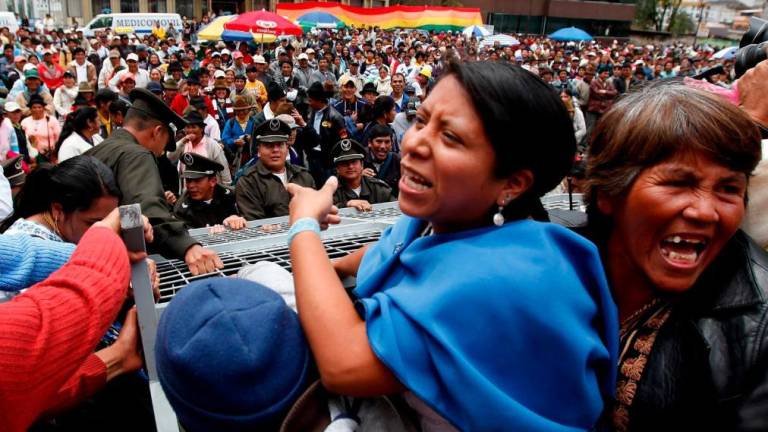 Frente Popular se unirá a las protestas del lunes de agricultores en Ecuador