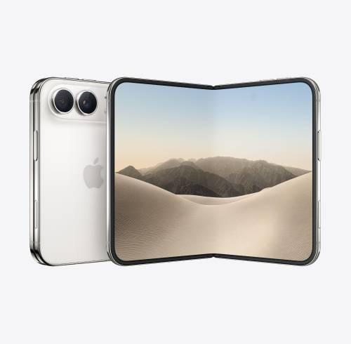 El nuevo iPhone Duo en el color blanco estrella.
