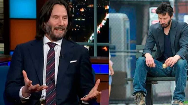 Keanu Reeves confiesa la historia detrás de su foto más viral