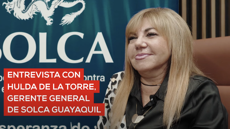 Hulda De La Torre, gerente general de Solca: liderar desde la esperanza