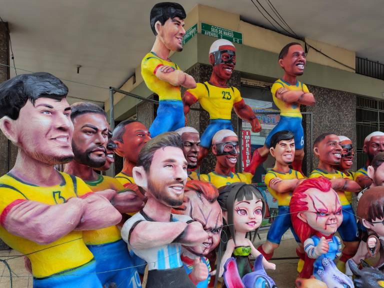 $!Monigotes de futbolistas ecuatorianos e internacionales.