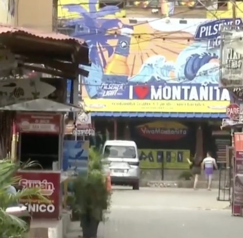 Montañita fue testigo de una mortal balacera.