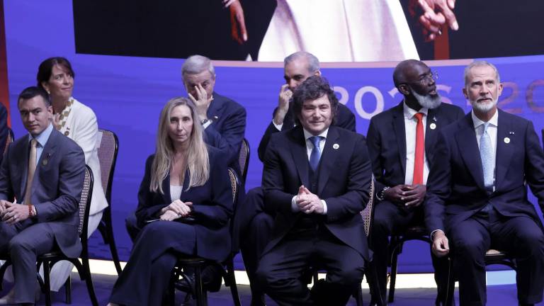Abelardo de la Espriella se reunió con Noboa, Milei y el Rey Felipe VI antes de su investidura