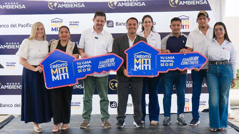 Ambiensa en alianza con Banco del Pacífico impulsan un crédito hipotecario con una tasa preferencial del 4,87 por ciento anual.