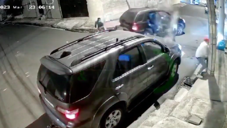 VIDEO: Hombre disparó a delincuentes que intentaron amedrentarlo en Guayaquil