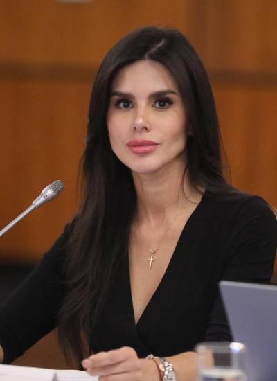 Fotografía de archivo de la presidenta de la Comisión de Transparencia del Legislativo, Diana Jácome.