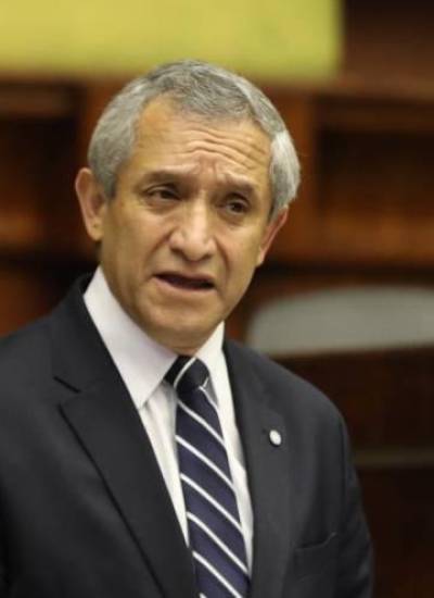 Fotografía del exministro del Interior Patricio Carrillo.