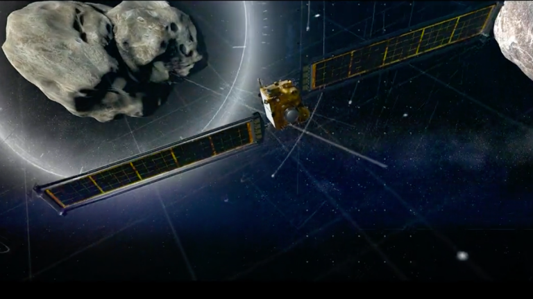 Siga en vivo el impacto de la nave espacial de la NASA contra el asteroide Dimorphos para desviar su camino