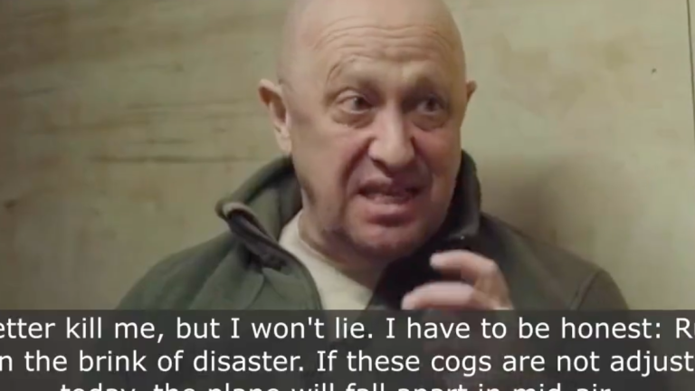Revelador video de Prigozhin en el que presagia su muerte: El avión se desmoronará en el aire