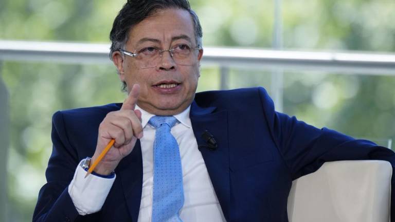 El presidente Colombia, Gustavo Petro, contraataca a Daniel Noboa.