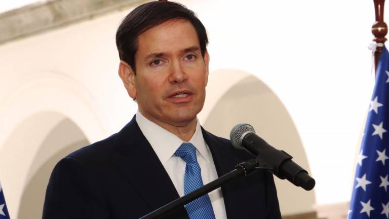 Visita de Marco Rubio a Ecuador.