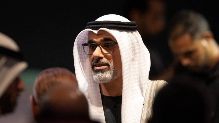 El príncipe heredero de Abu Dhabi, el jeque Khaled bin Mohamed bin Zayed Al Nahyan.