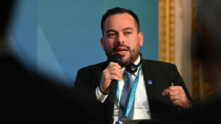 Fotografía del ministro de Minas y Energía de Colombia, Edwin Palma Egea.