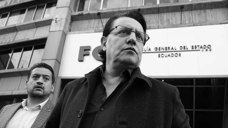 Fotografía del excandidato presidencial Fernando Villavicencio, asesinado el 9 de agosto de 2023, al término de un mitin político en la ciudad de Quito.