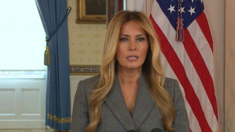 Melania Trump niega vínculos con Jeffrey Epstein y Ghislaine Maxwell