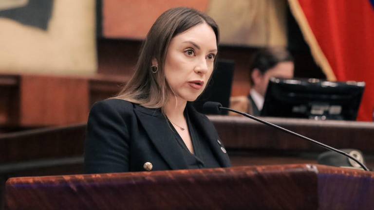 Mishel Mancheno defiende su impugnación a la candidatura de Luisa González.