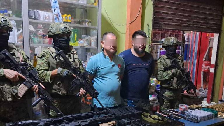 Guayas: cayó alias 'Roy', presunto custodio de armas de Los Lobos, en El Empalme