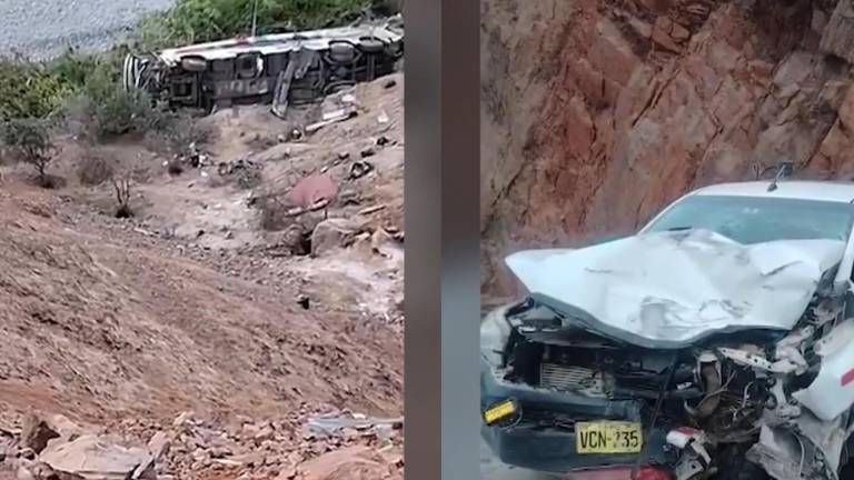 Mueren al menos 37 personas tras la caída de un autobús a un abismo en el sur de Perú