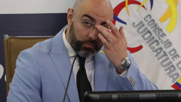 Fotografía de archivo del presidente del Consejo de la Judicatura, Mario Godoy.