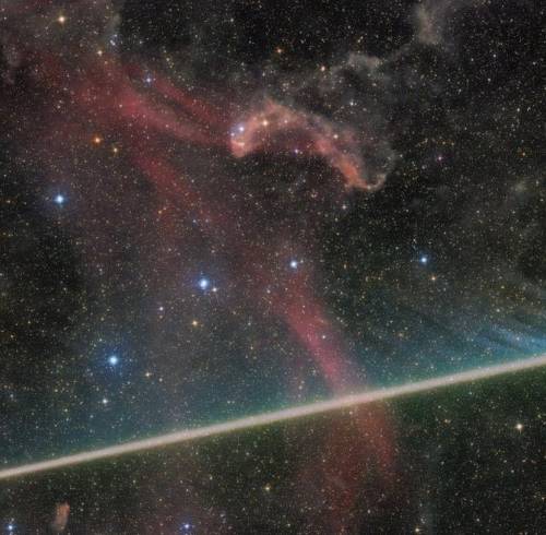 La impresionante imagen de un meteoro que la NASA capturó por accidente