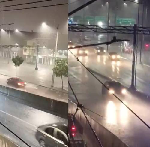 Lluvia con tormenta cayó sobre Guayaquil el 24 de octubre.
