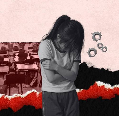 Imagen referencial sobre la situación de inseguridad en las escuelas de Ecuador.