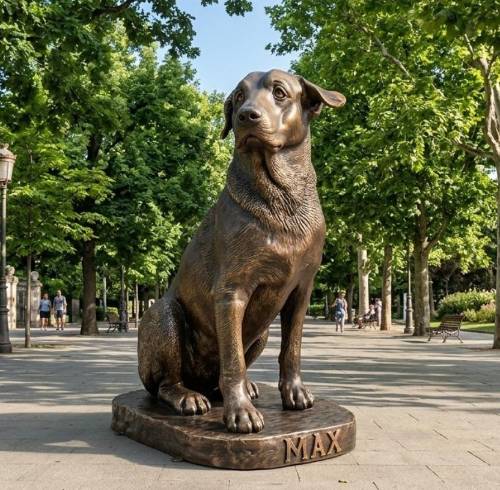 Imagen referencial de como sería el monumento a Max.