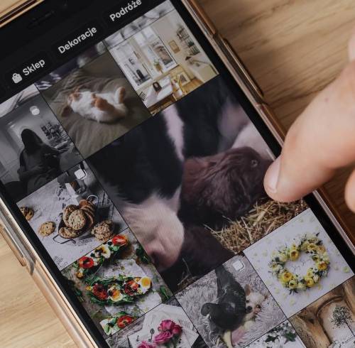 El diseño de la plataforma de Instagram TV.