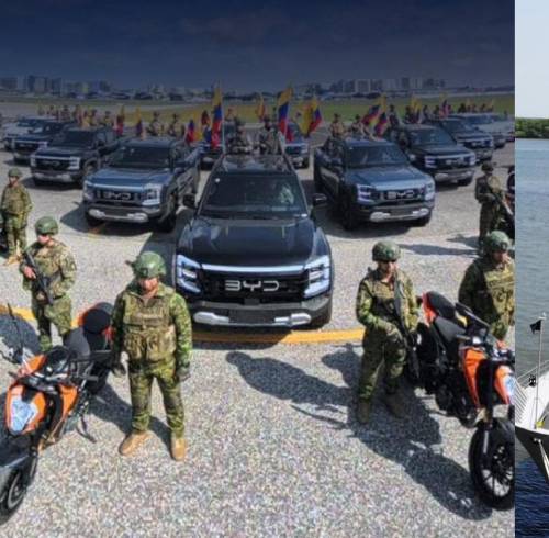 Además del BAE Jambelí, las Fuerzas Armadas sumaron 139 vehículos para la provincia del Guayas.